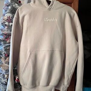 Comfrt Colors Women's Cream Hoodie and sweat pants set